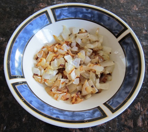 fried onions in a bowl