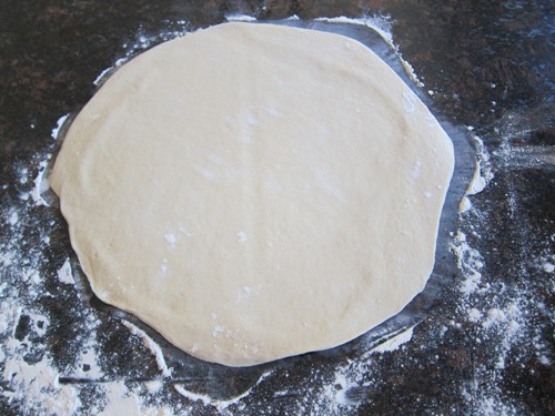 homemade pizza crust