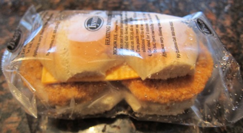 tyson chicken sandwiches in microwavable pouch wrapper