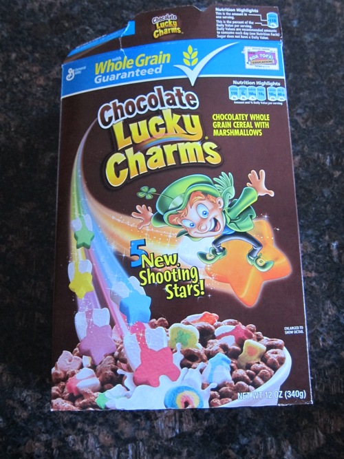 chocolate lucky charms cereal