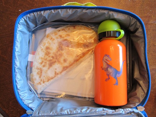 packing a lunchbox