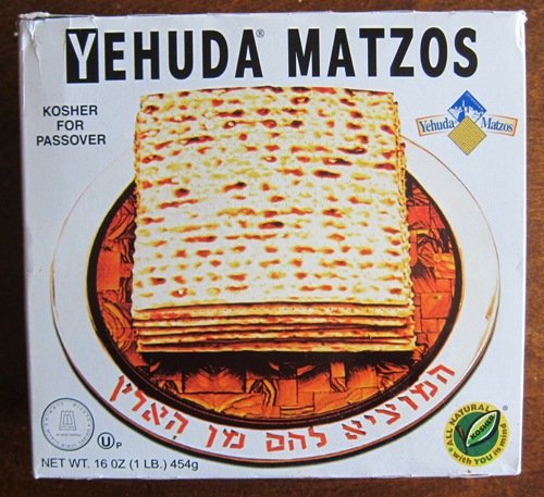 a box of matzo crackers