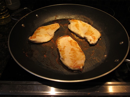 cooked chicken breast