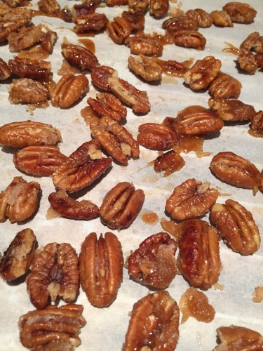 Candied Pecans Parchment Paper