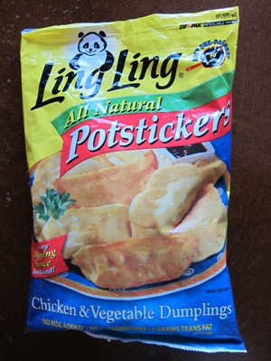 Chicken And Vegetable Potstickers From Costco