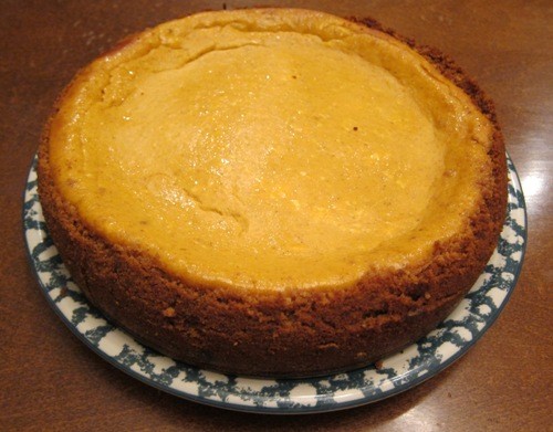 homemade pumpkin cheesecake recipe