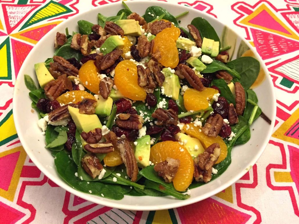 How To Make Spinach Salad With Cranberries