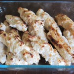 chicken kefta kebob grilled