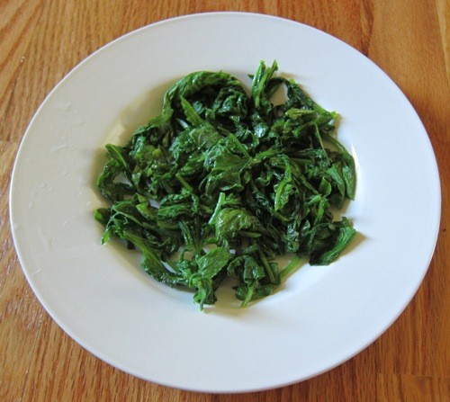 Sauteed Radish Greens Recipe