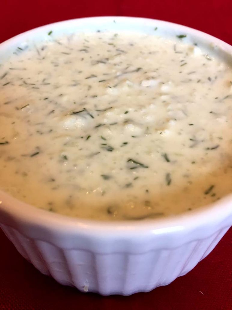 Greek Cucumber Yogurt Sauce