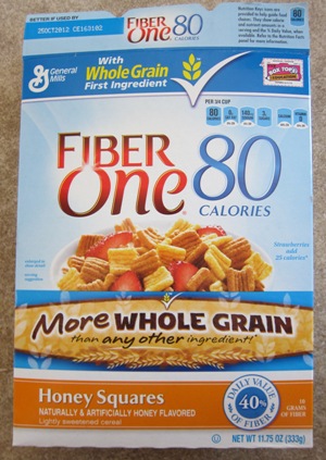 Fiber One Honey Squares Cereal