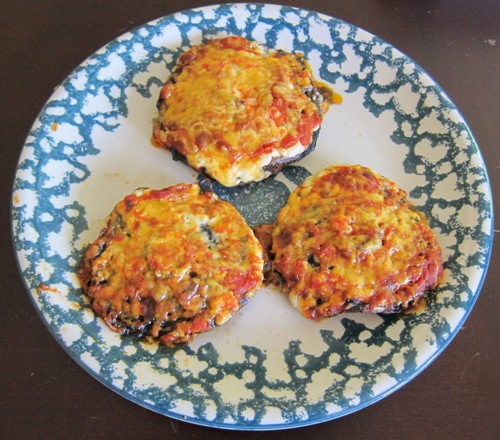 stuffed portobello mushrooms with cottage cheese