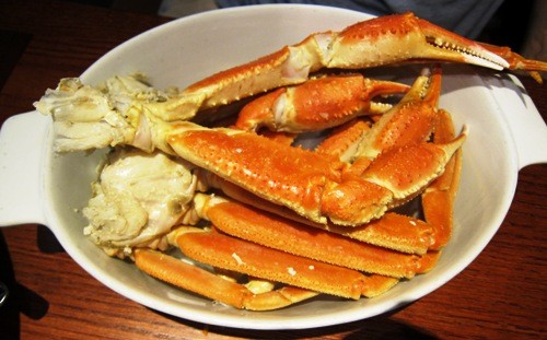 red lobster snow crab legs