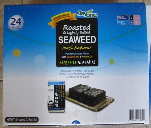 roasted seaweed Costco package