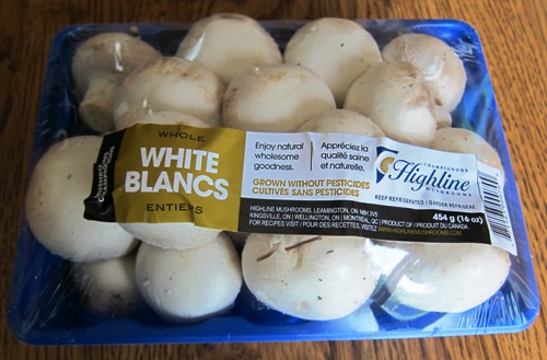 white button mushrooms