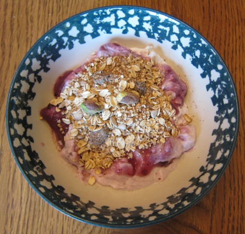 chobani greek yogurt with cereal