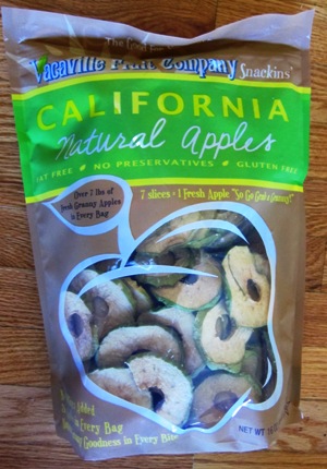 package of costco dried apple chips