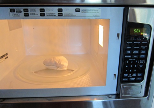 baking potato in a microwave