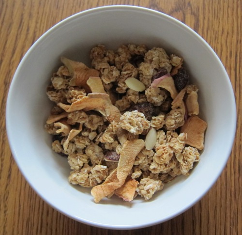 quaker natural granola dry