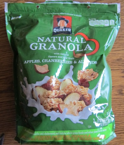 Quaker Natural Granola From Costco