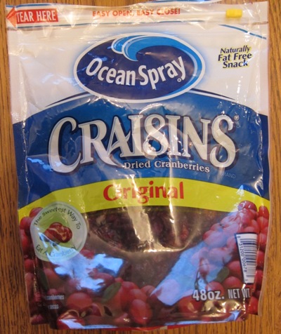 costco craisins package