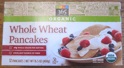 Organic Whole Wheat Pancakes From Whole Foods
