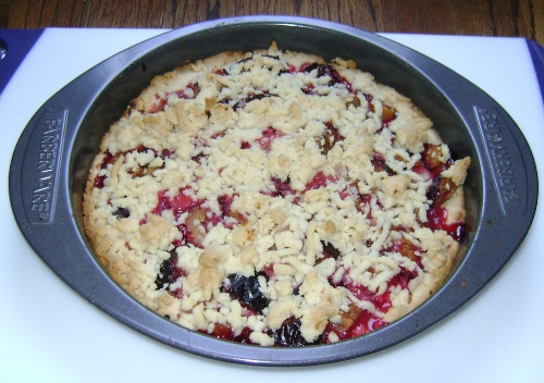 Blueberry Streusel Cake Recipe