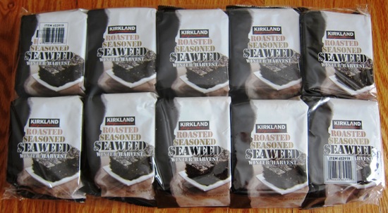 kirkland roasted seaweed snacks costco