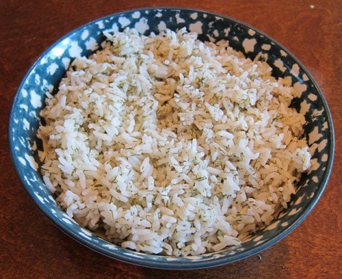 how to make dill rice recipe