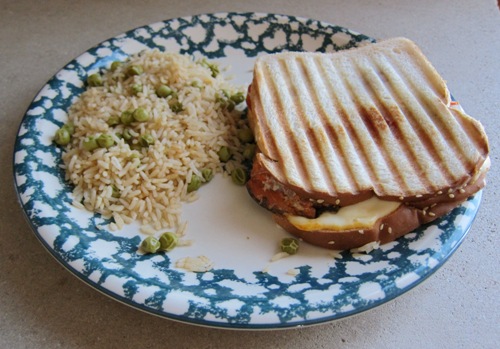 Grilled Eggplant Panini Sandwich Recipe