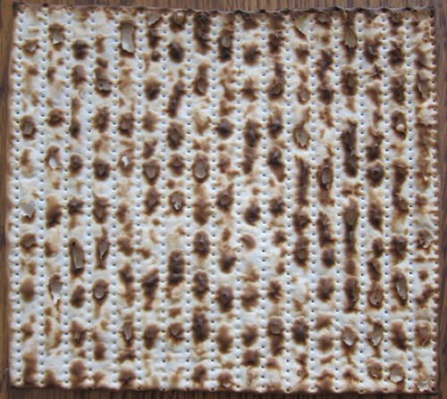 passover recipes menu - picture of matzah