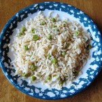 how to make rice recipe with green peas