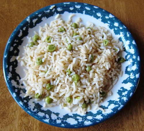 Easy Rice Recipe With Green Peas