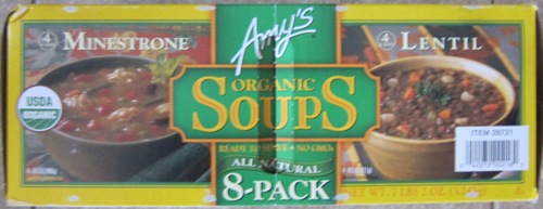 Amy’s Organic Soups At Costco