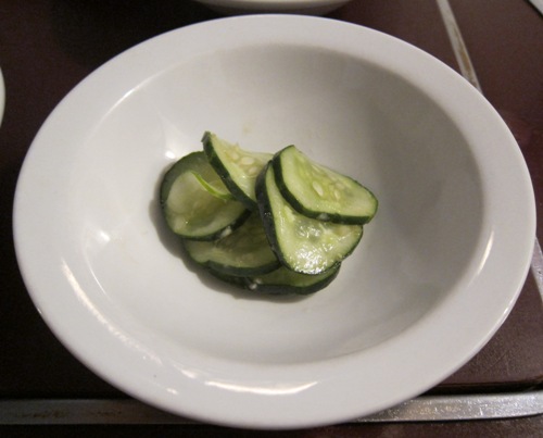 korean side dish cucumbers