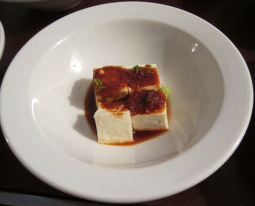 korean side dishes spicy tofu