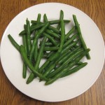 microwaving green beans