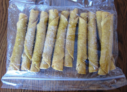 frozen chicken taquitos