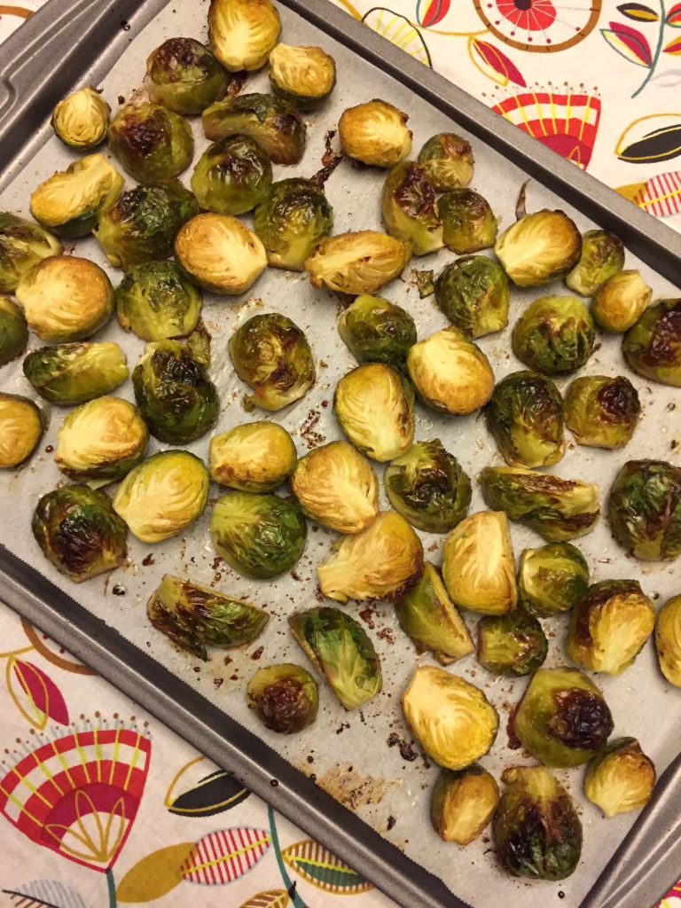 Easy Oven Roasted Brussels Sprouts Recipe
