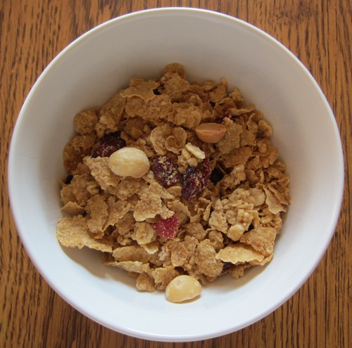 cereal with macadamia nuts