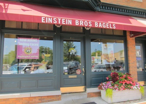 einstein bros bagels restaurant glencoe illinois