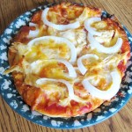 chicken onion pita pizza recipe
