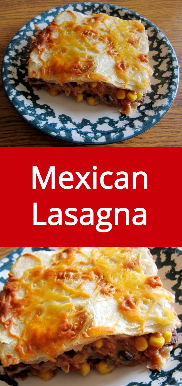 Mexican Vegetarian Lasagna Recipe | MelanieCooks.com