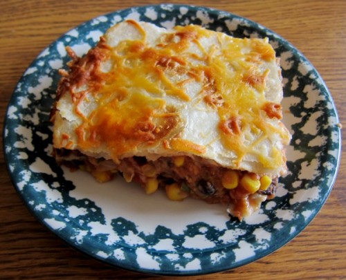 Mexican Vegetarian Lasagna Recipe