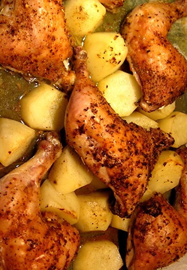 How To Make One-Pan Roasted Chicken And Potatoes