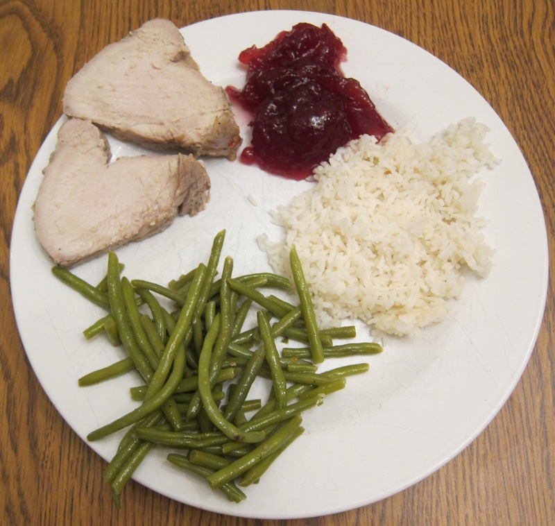 Trader Joe's turkey dinner