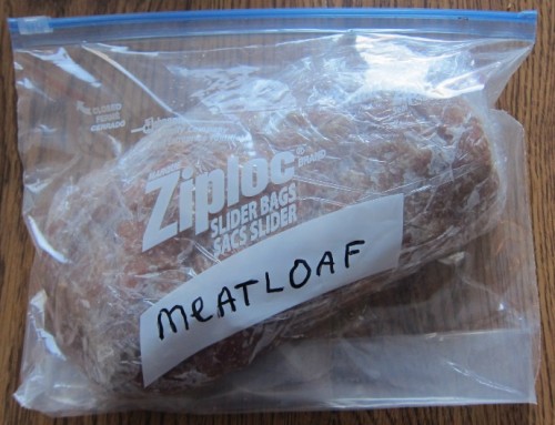 how to freeze meatloaf