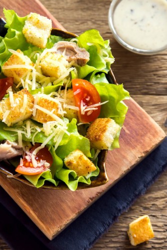 Homemade Caesar Salad Dressing - No Raw Eggs!