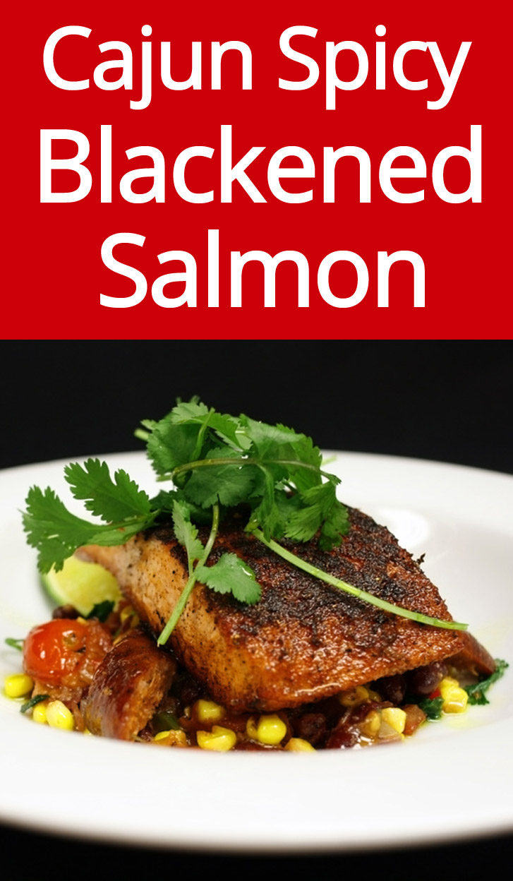 Cajun blackened on sale salmon