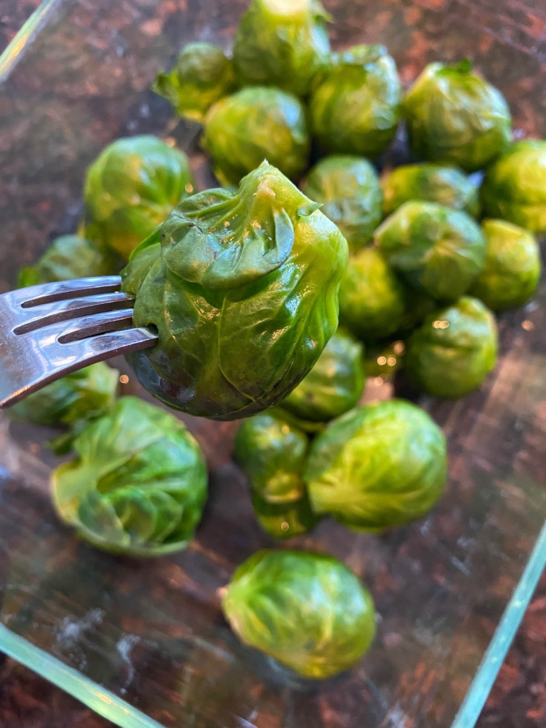 brussels sprouts how to cook in microwave